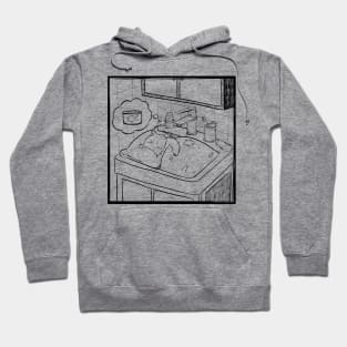 Cat Dreaming Hoodie